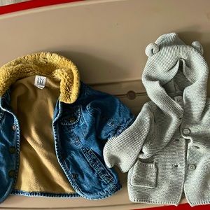 Baby gap button sweaters!